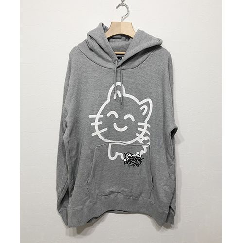 正規品販売! かえってきた なるせねこぱーかー 黒 nqrse なるせねこ