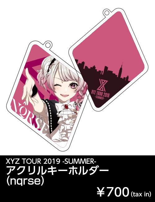 XYZ TOUR 2019 -SUMMER- | GOODS